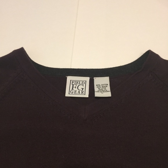 Men’s Field Gear V Neck Sweater size large - Picture 5 of 8